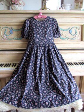 GIRL'S PRAIRIE COSTUME DRESS, L, CIVIL WAR, LITTLE HOUSE, ANNE of GREEN GABLES